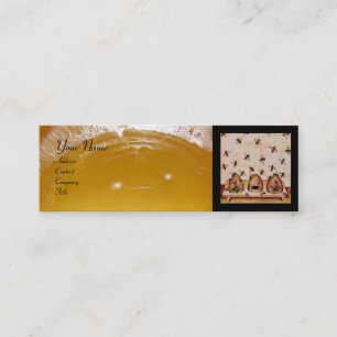 HONIGBIENE, IMBKEREI, IMBKER APIARIST MINI VISITENKARTE