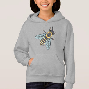 Honigbiene (lebend) - Mädchenhaus Hoodie