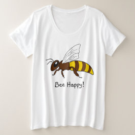 Honigbiene plus Größen-T - Shirt
