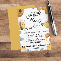 Honigbiene Sommer Baby Shower Themen