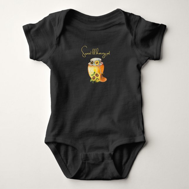 Honigbiene T - Shirt Baby Bodysuit (Vorderseite)