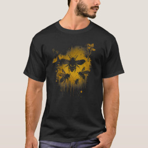 Honigbiene und Hummeln für Bienenstock T-Shirt