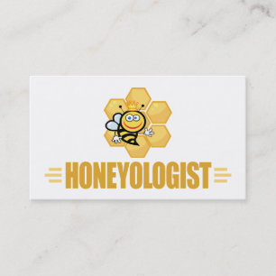 Honigbiene Visitenkarte
