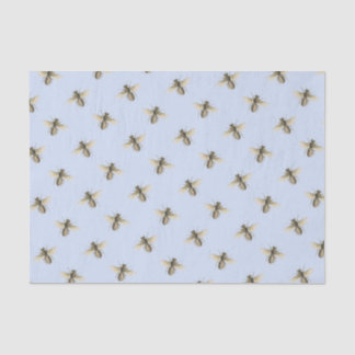 Honigbienen auf Blue Sky Nature Lover Beekeeper Seidenpapier