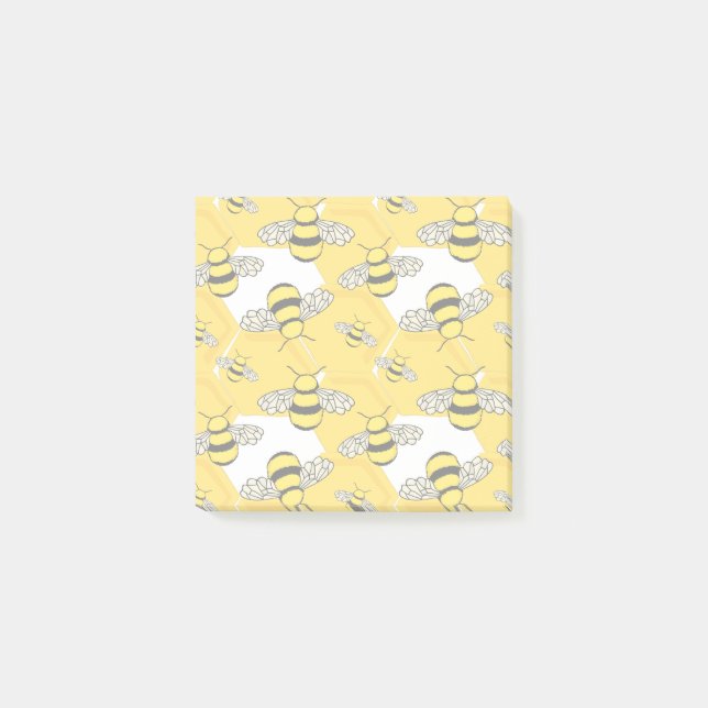 Honigbienen auf dem Bienenstock-Niedlich Post-it Klebezettel (Vorderseite)