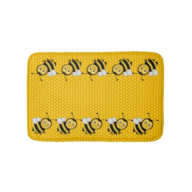 Honigbienen Badematte (Vorderseite)