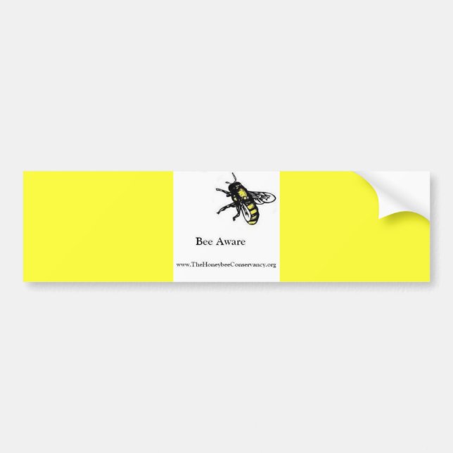 Honigbienen-Erhaltungs-Autoaufkleber - Biene Autoaufkleber (Vorne)