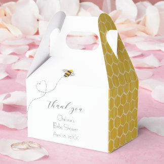 Honigbienen Favor Box Geschenkschachtel