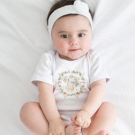 Honigbienen, Feen- und Baby-Bienen im nahtlosen Mu Baby Strampler