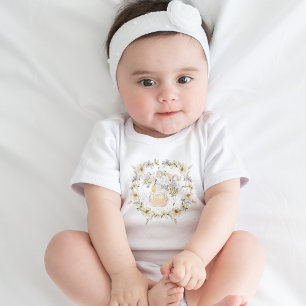 Honigbienen, Feen- und Baby-Bienen im nahtlosen Mu Baby Strampler