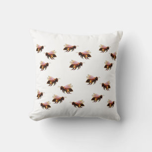 Honigbienen fliegen   kissen