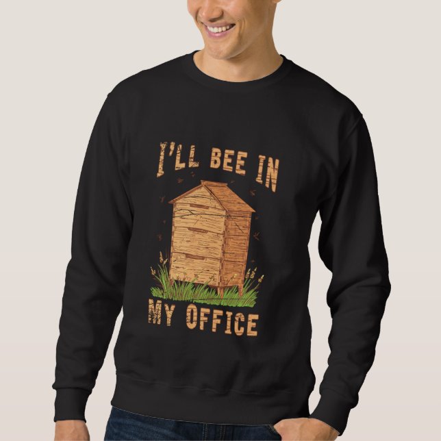 Honigbienen Honey Bauer Biene Bienenstöcke Sweatshirt (Vorderseite)