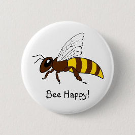 Honigbienen-Knopf Button