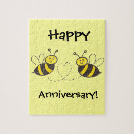 Honigbienen mit Herz