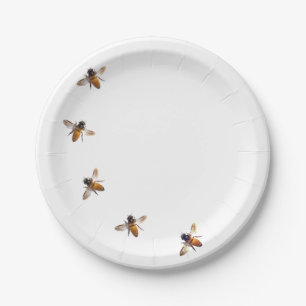 Honigbienen Pappteller