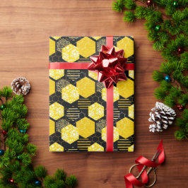 Honigbienen! Schleifpapier Geschenkpapier