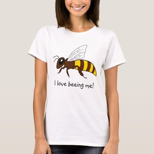 Honigbienen-T - Shirt (Vorderseite)