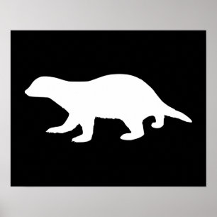 Honigdachs Poster