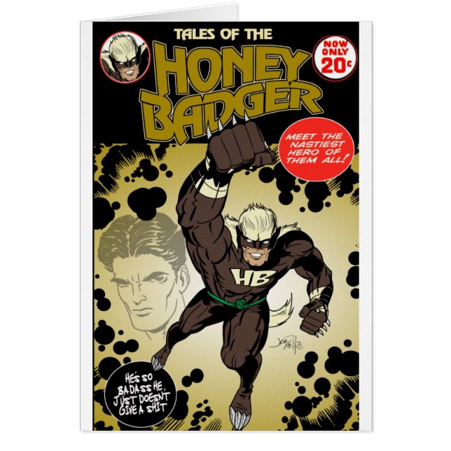 Honigdachs Retro (Vorne)