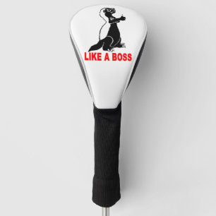 Honigdachs, wie ein Chef Golf Headcover