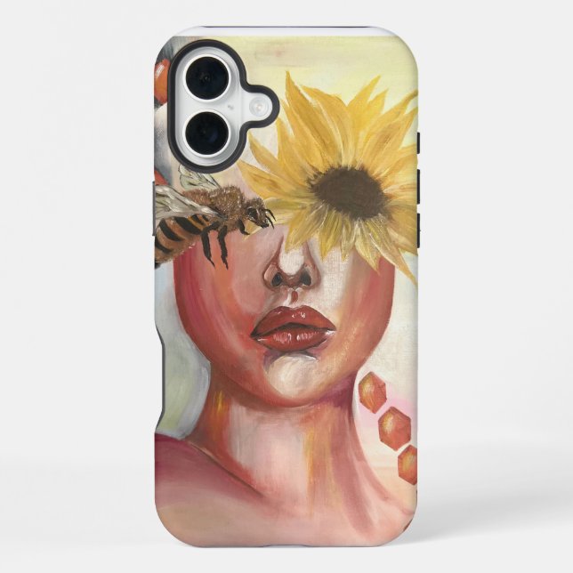 Honigernte  iPhone 16 plus hülle (Rückseite)