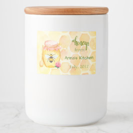 Honigkonserven Lebensmitteletikett