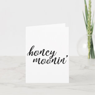 Honigmoonin-Braut und Honeymoon-Honeymoon-Prämie _ Karte