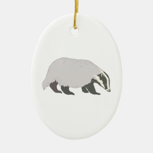 Honigschild Keramikornament