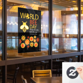 Honigtag, 20. Mai Fensteraufkleber