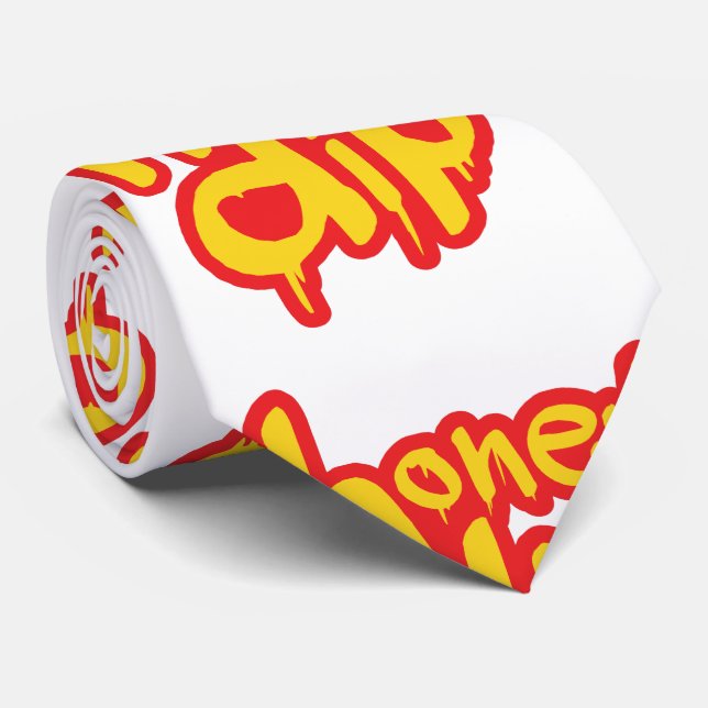 Honigtaube Krawatte (Gerollt)