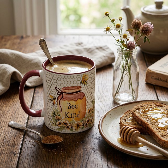 Honigtopf der Bienenart Tasse (Von Creator hochgeladen)