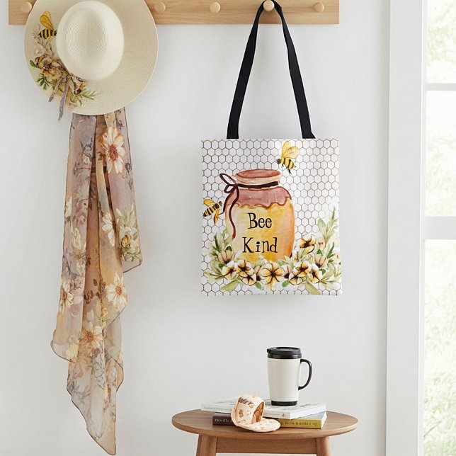 Honigtopf 'Sei nett'  Tasche (Von Creator hochgeladen)