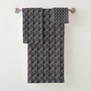 Honigwabe Humble Bee Honeycomb Badhandtuch Set