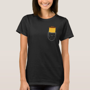 Honigwaben in Bratpocket Honeycomb Bag Beekeepe T-Shirt