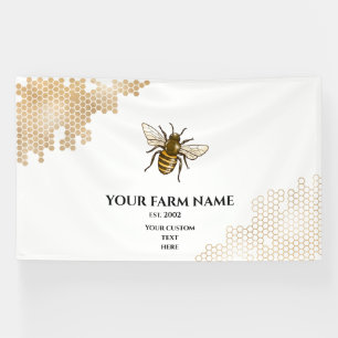 Honigwabenbaum Bienenzucht Apiarist Honeybee Bu Banner