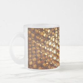 Honigwabengeschenk-Tasse, perfekt für Imker Mattglastasse