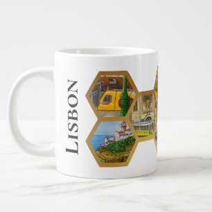 Honigwabenkollektoren, Portugal-Sehenswürdigkeiten Jumbo-Tasse