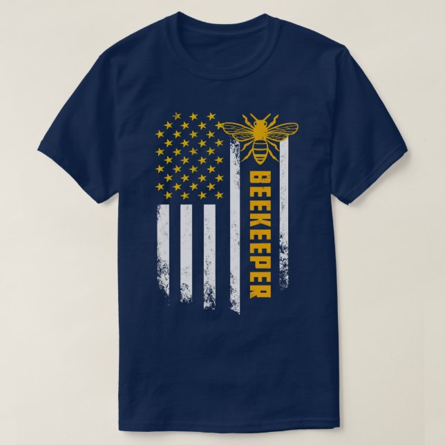 Honigweinhalter und Honigmacher T-Shirt (Design vorne)