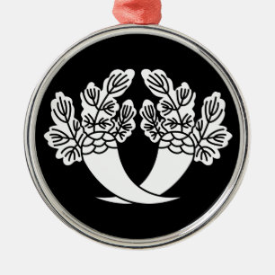 Honjo radish ornament aus metall