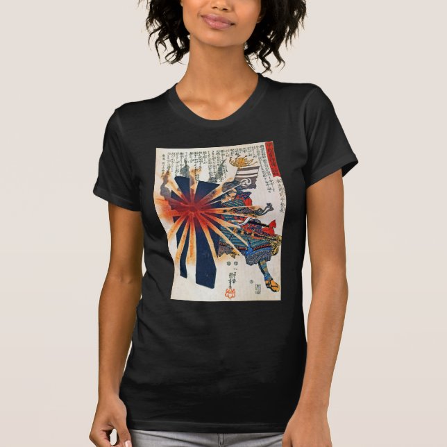 Honjo Shigenaga parriying an exploding shell T-Shirt (Vorderseite)