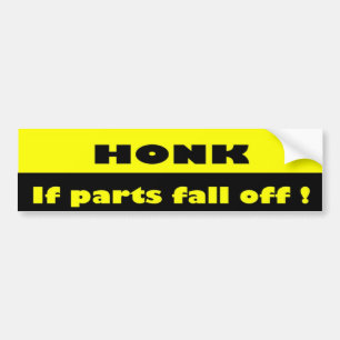 Honk! Autoaufkleber