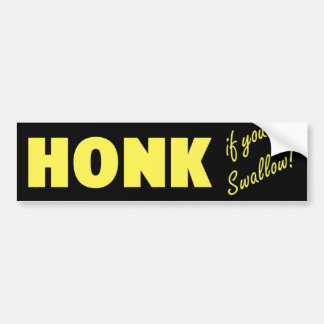 Honk-Autoaufkleber Autoaufkleber