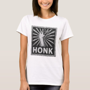 Honk Gans Lustige Ente Huhn Meme T-Shirt