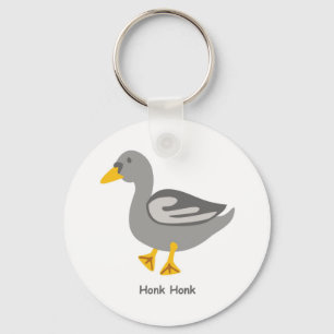 Honk. Honk. Gans Schlüsselanhänger