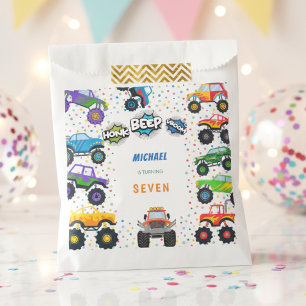 Honk Piep Monster Trucks Junge Geburtstag Geschenktütchen
