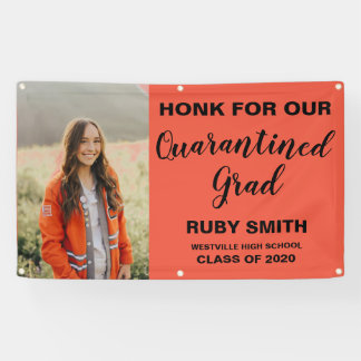 Honk pour notre bannière extérieure graduée en qua