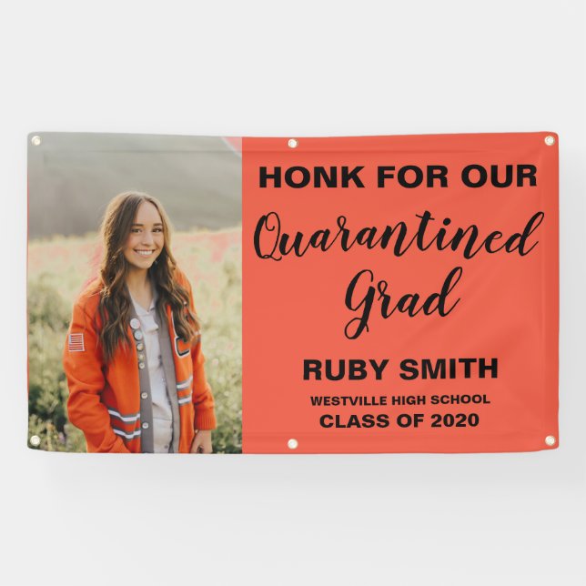 Honk pour notre bannière extérieure graduée en qua (Horizontal)