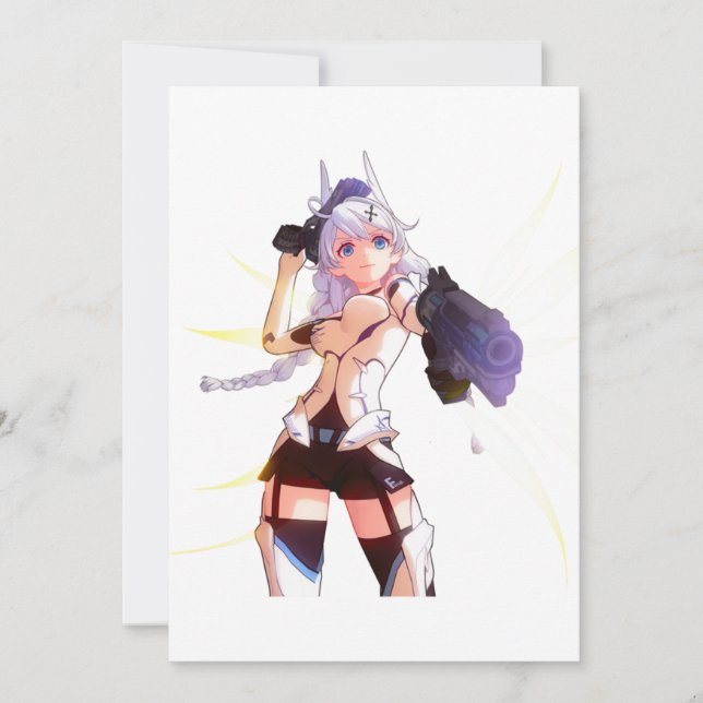 Honkai Impact 3. Anime 崩 3. Android Einladung (Vorderseite)