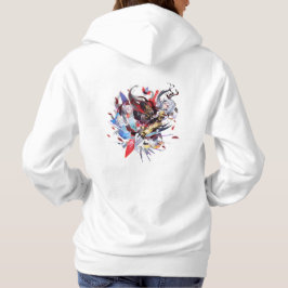 Honkai Impact 3. Fu Hua Onyx Simurgh Hoodie