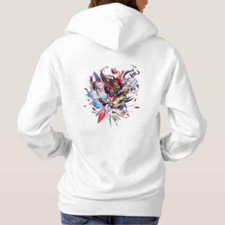 Honkai Impact 3. Fu Hua Onyx Simurgh Hoodie
